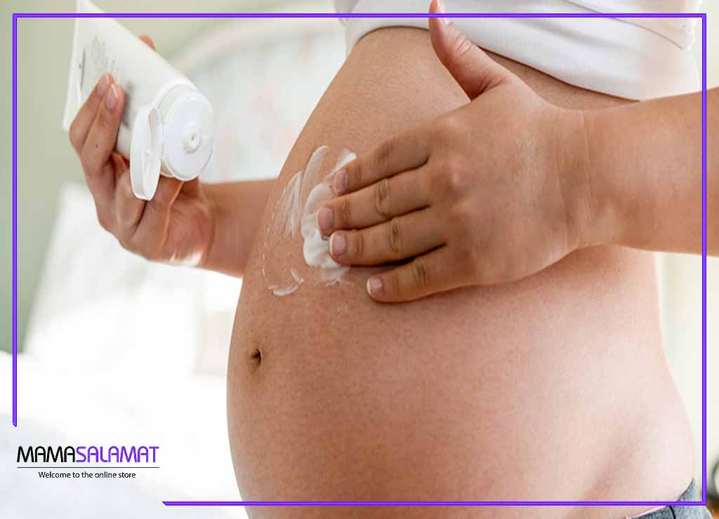 حفظ زیبایی در دوران بارداری استفاده از کرم برای بهبود ترک های بارداری