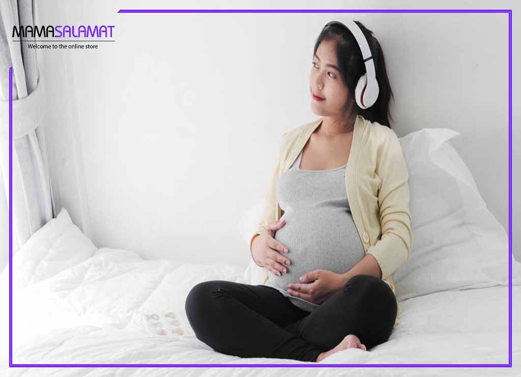 حفظ زیبایی در دوران بارداری گوش دادن موسیقی در بارداری