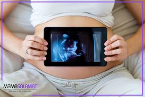 سونوگرافی در بارداری-تبلت مادر باردار