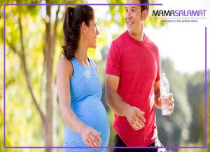 پیاده روی در بارداری-پیاده روی دونفره