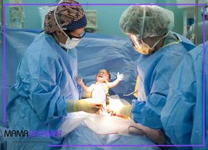 زمان مناسب برای سزارین-تولد نوزاد با جراحی