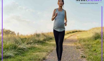 پیاده روی در بارداری-خانم باردار