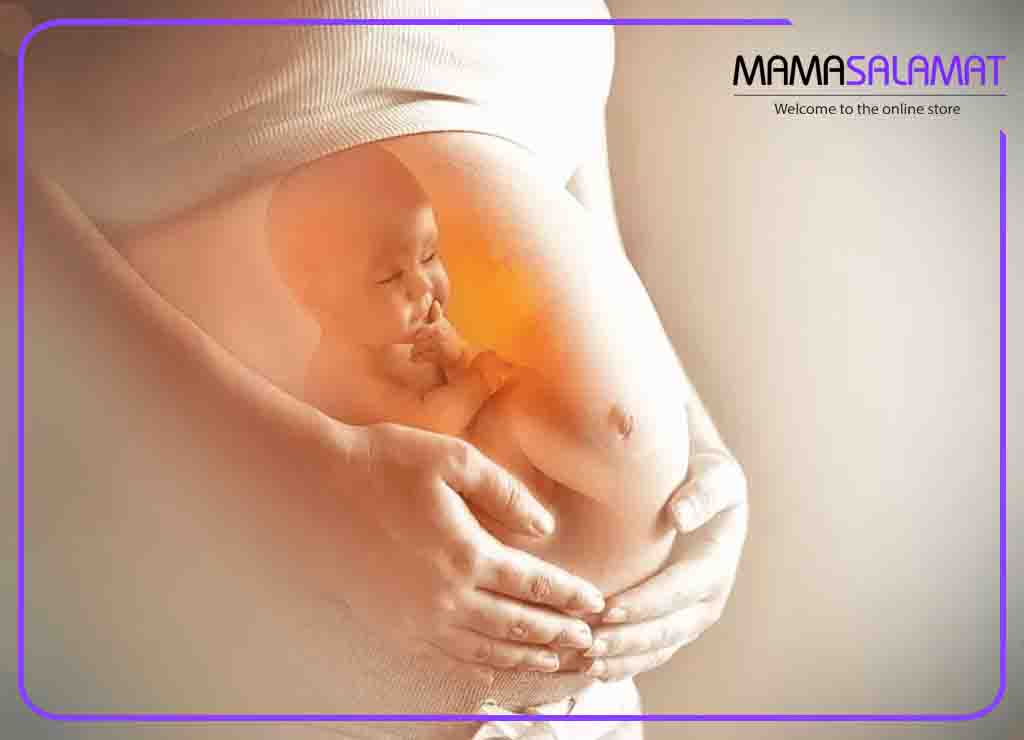 دفع مکونیوم جنین- جنین در شکم مادر