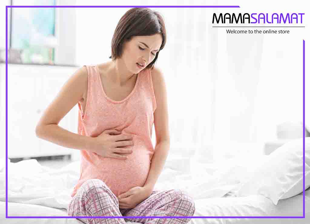 عفونت ادراری در بارداری-درد ناحیه لگن و شکم
