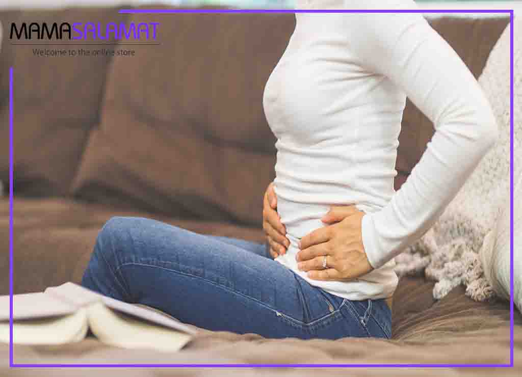 کیست تخمدان در بارداری-درد های شکمی