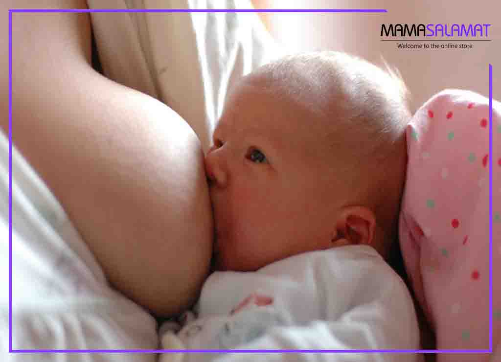 سرطان سينه در دوران شيردهیشیر خوردن نوزاد از سینه مادر