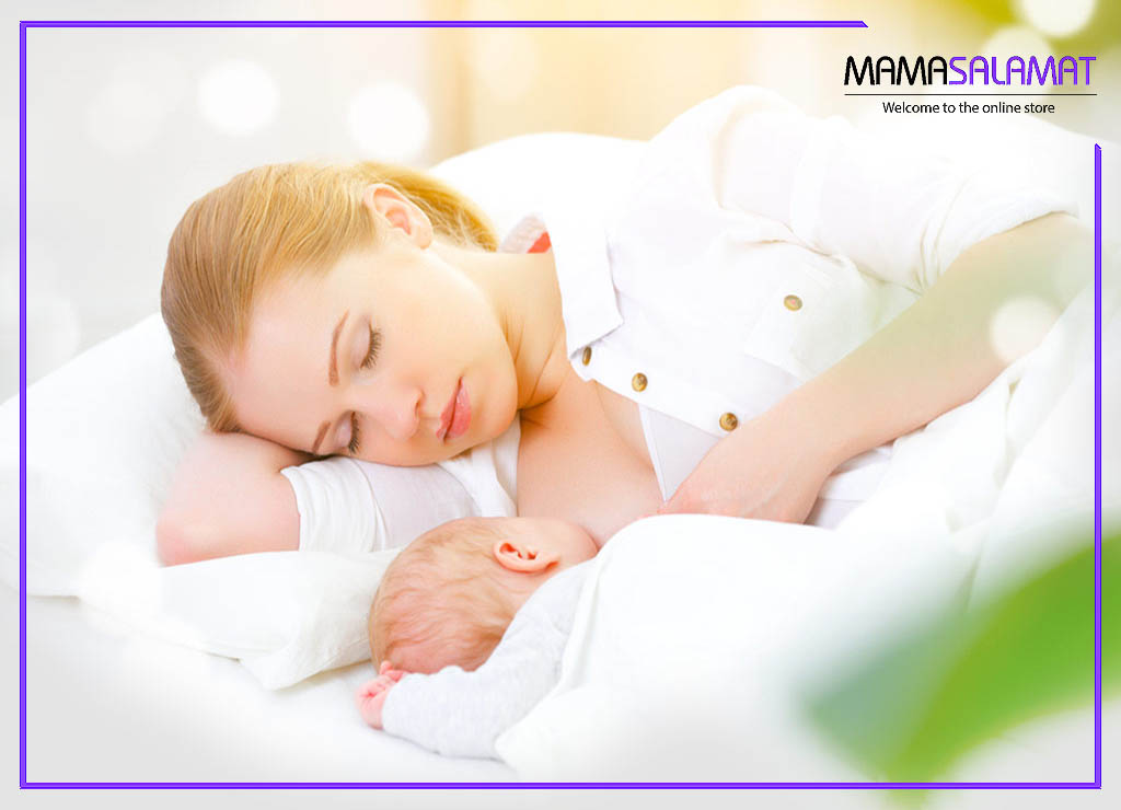 لیزر موهای زائد در شیردهی مادر و نوزاد در حال شیر خوردن