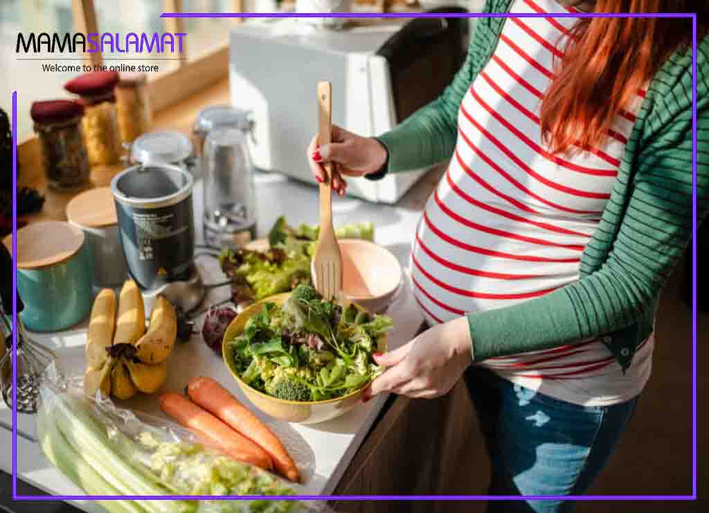 سه ماهه سوم بارداری تغذیه سالم در ماه های آخر بارداری