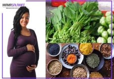 غذاهای دوران بارداری خانم باردار و غذاهای مفید در بارداری